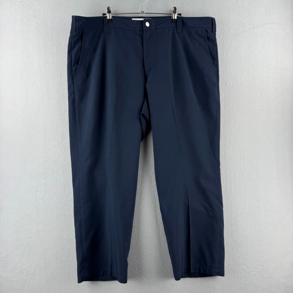 Bluffworks Pants Mens 42x27 Blue Chino Workwear Travel Light Durable